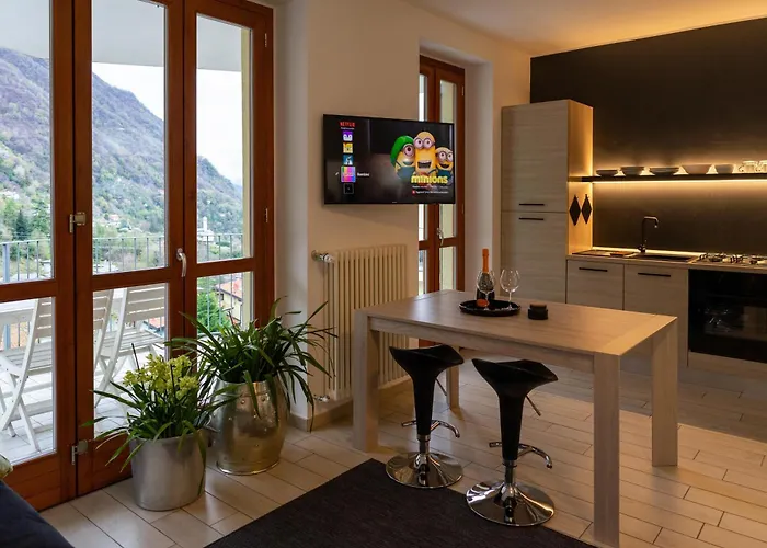 Vista Dolce Isola _ Lakeview Pool, Terrace&garden Argegno